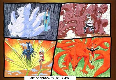 bestii cozi din naruto