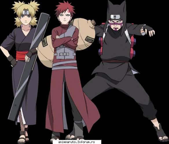 Satu Ascuns in Nisip...3 personaje - Temari Temari (テマリ - Naruto - Despre personaje